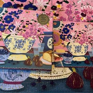 Galison Art of the Table 500-Piece Jigsaw Puzzle